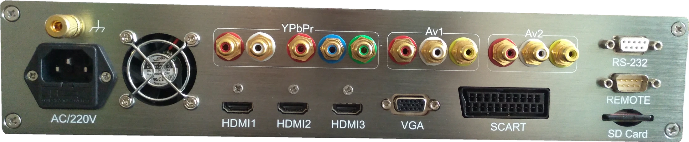 AG-681P 后面板